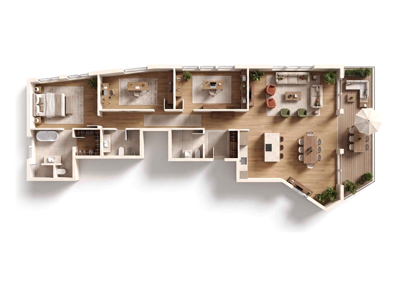 3D-Grundriss Beispiel