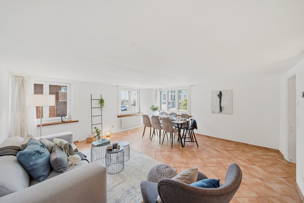 Home Staging Wohn- und Essbereich